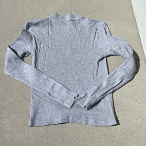 Light grey, Brandy Melville, long sleeve turtleneck